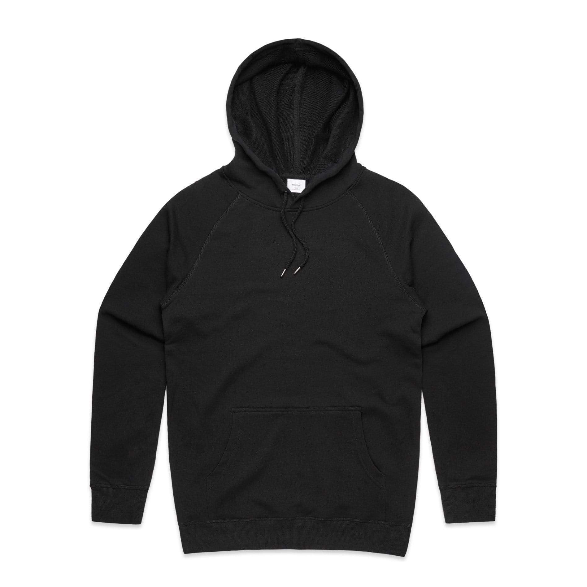 As Colour Casual Wear BLACK / XSM As Colour Men's premium hoodie 5120
